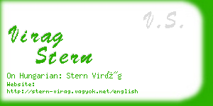 virag stern business card